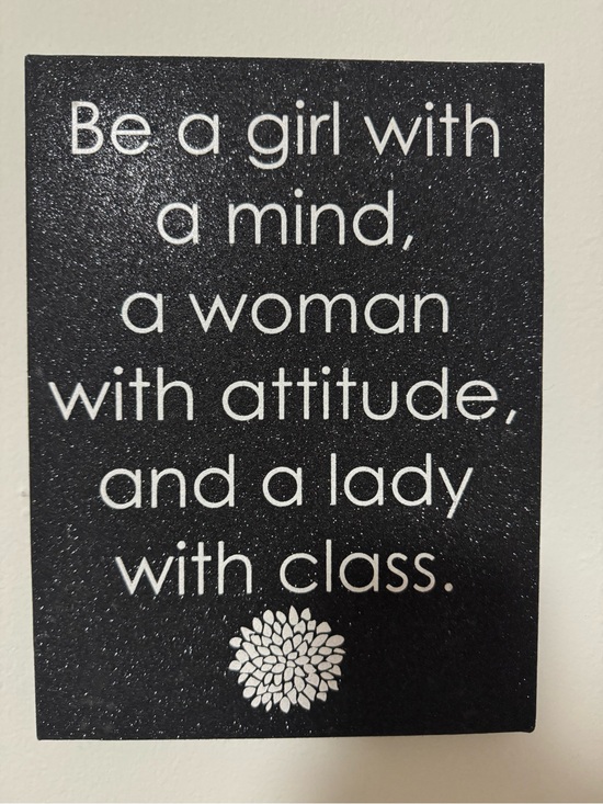 Other - Inspirational Wall Canvas - Black & White
